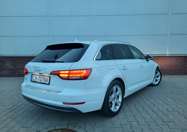 Audi A4 cena 79900 przebieg: 180000, rok produkcji 2018 z Bydgoszcz małe 301